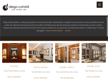 Tablet Screenshot of diegocataldi.it